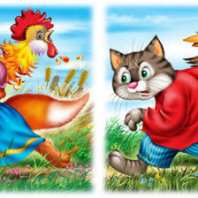 Схема вышивки «русские сказки»