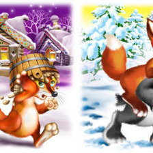 Схема вышивки «русские сказки»