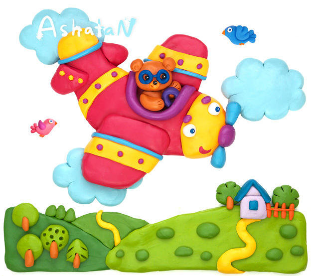 самолетик - оригинал