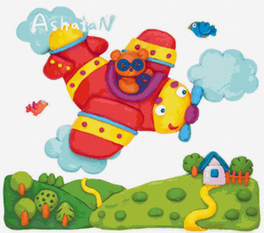 самолетик - предпросмотр