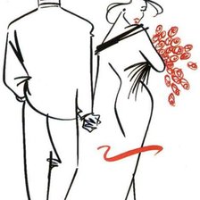 Схема вышивки «Парочка»