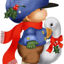 Схема вышивки «забавные малыши»