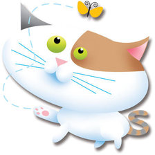 Схема вышивки ««коты»»