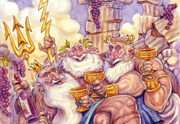 на олимпе - оригинал