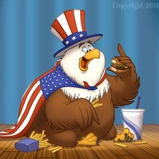 Схема вышивки «м-р президент»