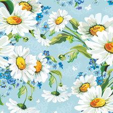 Схема вышивки «Ромашки»