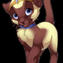 Схема вышивки «кошечка»