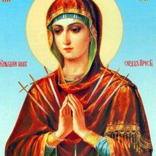 Схема вышивки «семистрельная»