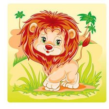 Схема вышивки «львенок»