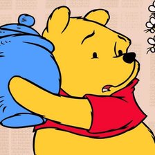 Схема вышивки «Винни Пух»