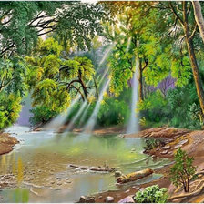 лучики света