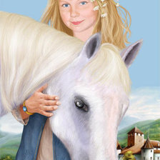 Схема вышивки «лошадка»