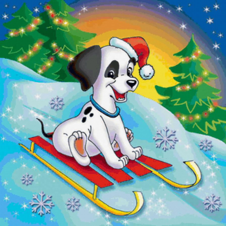 на санках - предпросмотр