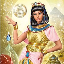 Схема вышивки «клеопатра»