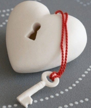 ключик от сердца - сердце - оригинал