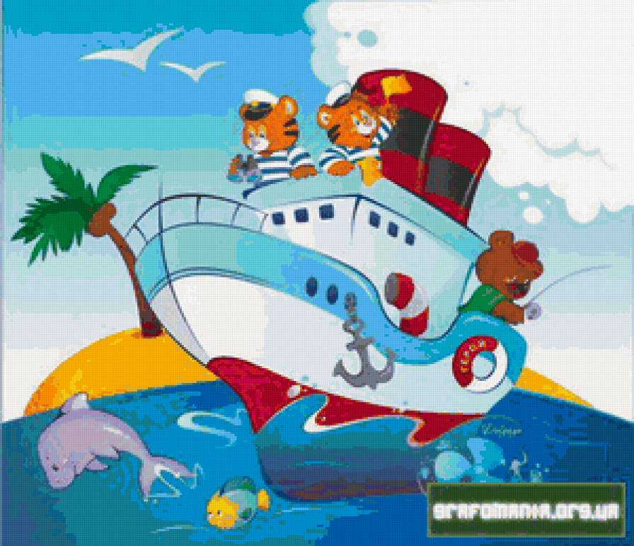 кораблик - предпросмотр