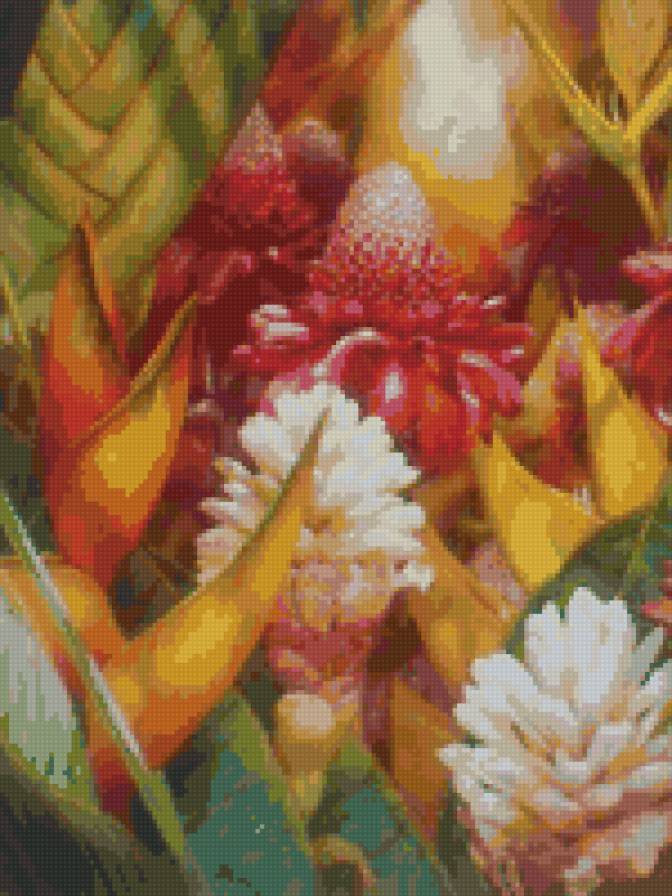 райский сад - цветы - предпросмотр