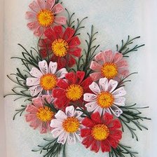 Схема вышивки «букет цветов»