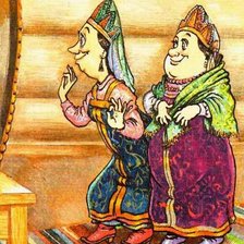 Схема вышивки «русские сказки»