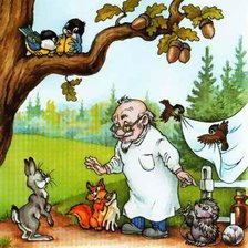 Схема вышивки «д-р айболит»