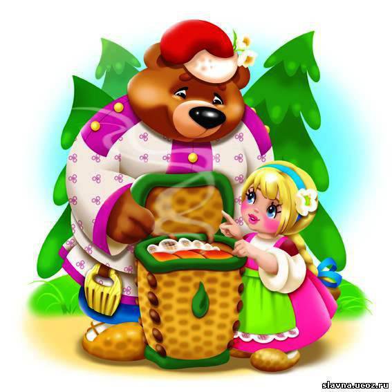 маша и медведь - оригинал
