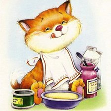 Схема вышивки «коты»