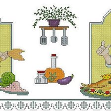 Схема вышивки «2 повара»