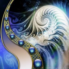 Схема вышивки «абстракция»