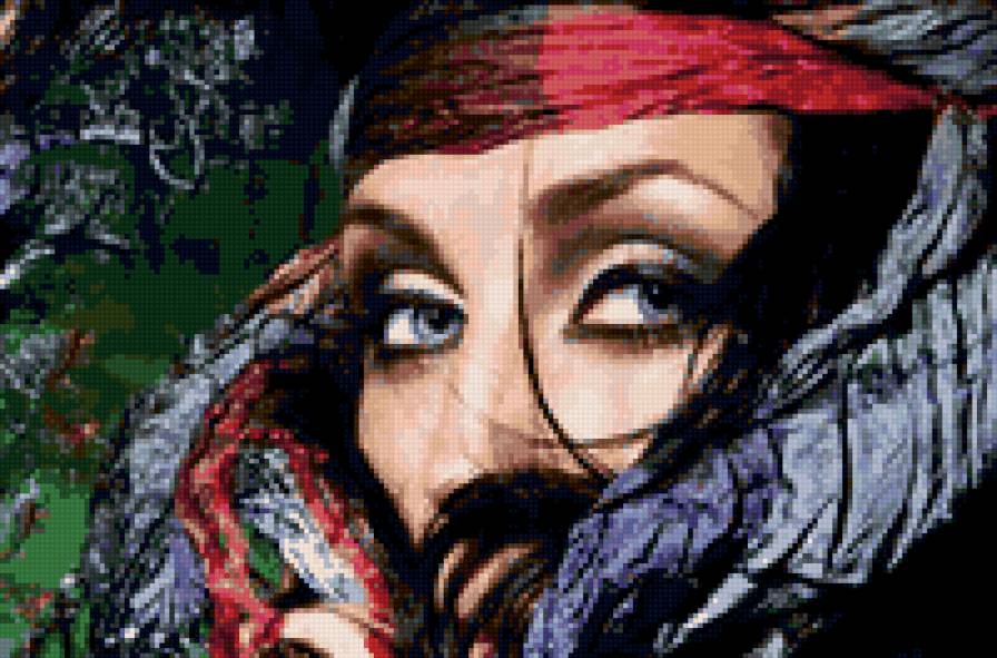 Взгляд - девушка, восток, глаза - предпросмотр