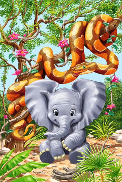 слоненок - оригинал