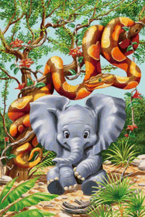 слоненок - предпросмотр