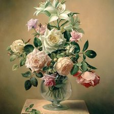 Схема вышивки «живопись»