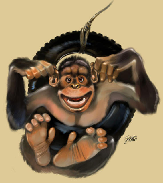 обезьянка - оригинал