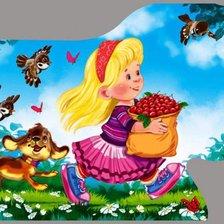 Схема вышивки «веселые картинки»