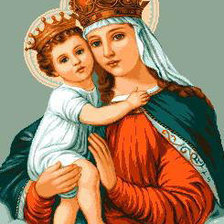 Схема вышивки «Икона)»