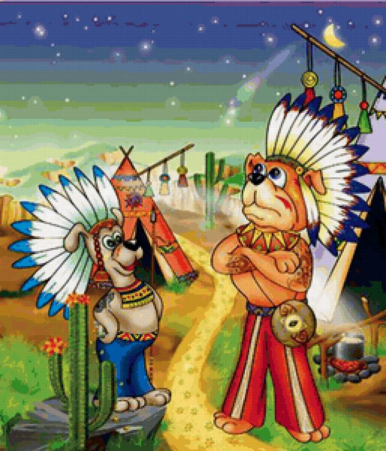 собаки-индейцы - предпросмотр