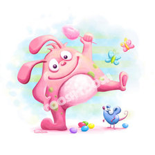 Схема вышивки «веселые картинки»