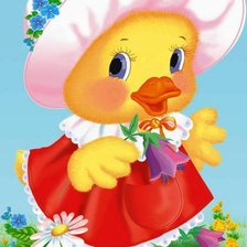 Схема вышивки «уточка»