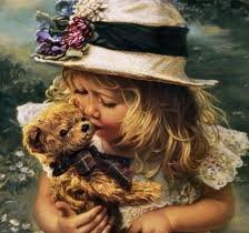 Схема вышивки «девочка»