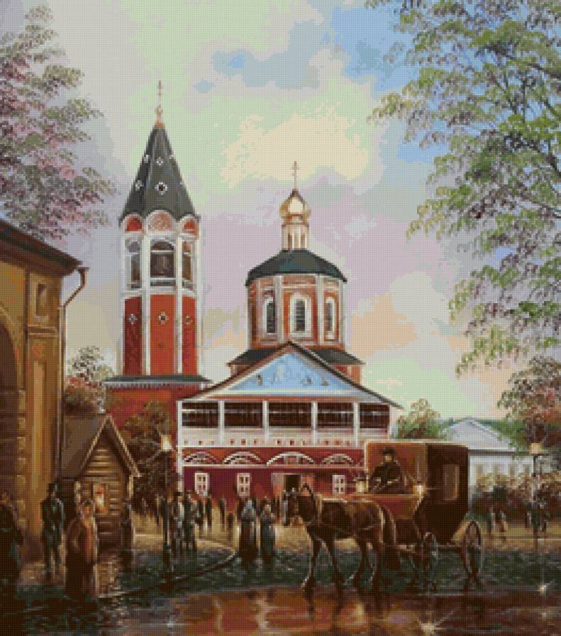 №13334 - городской пейзаж - предпросмотр