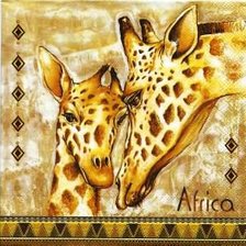 Схема вышивки «Жирафы»