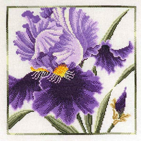 Ирис - цветы, ирисы, подушка, ирис, нежные акварели, весенние цветы - оригинал