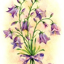 Схема вышивки «Колокольчики»