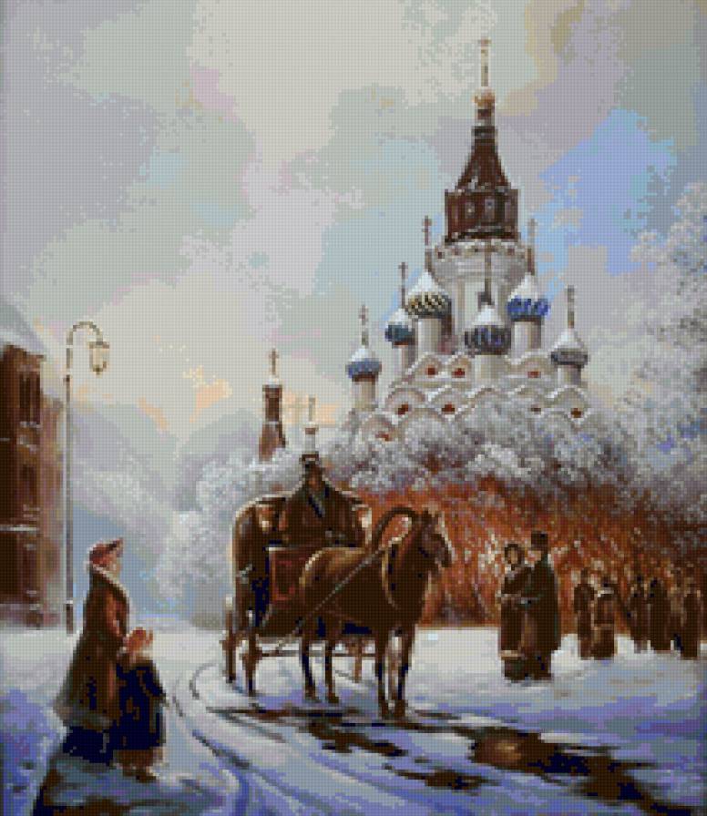 №13744 - городской пейзаж - предпросмотр