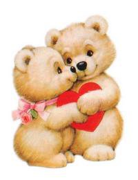 Любовь между мишками) - мишки, романтика, любовь, подарок - оригинал