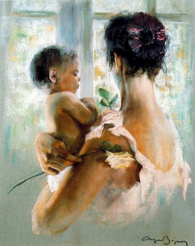 №13891 - мать и дитя - оригинал