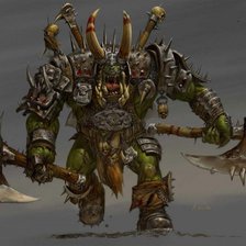 Схема вышивки «орк 3»