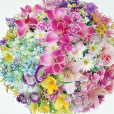 Схема вышивки «цветы»