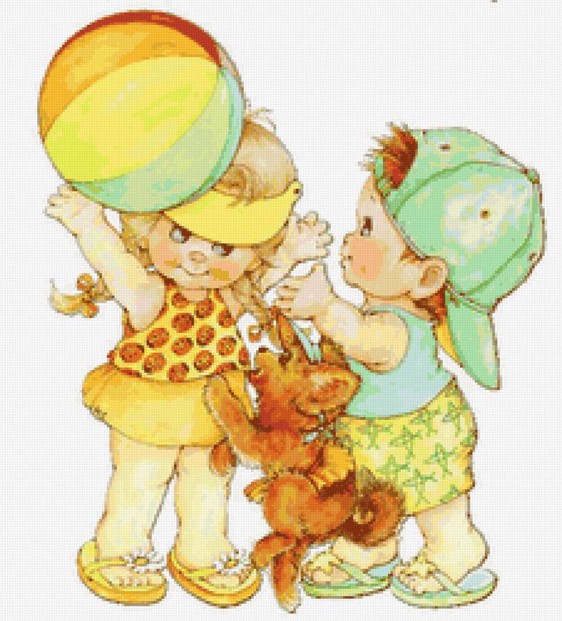 Наши дети - живопись, дети - предпросмотр