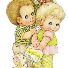 Схема вышивки «Наши дети»